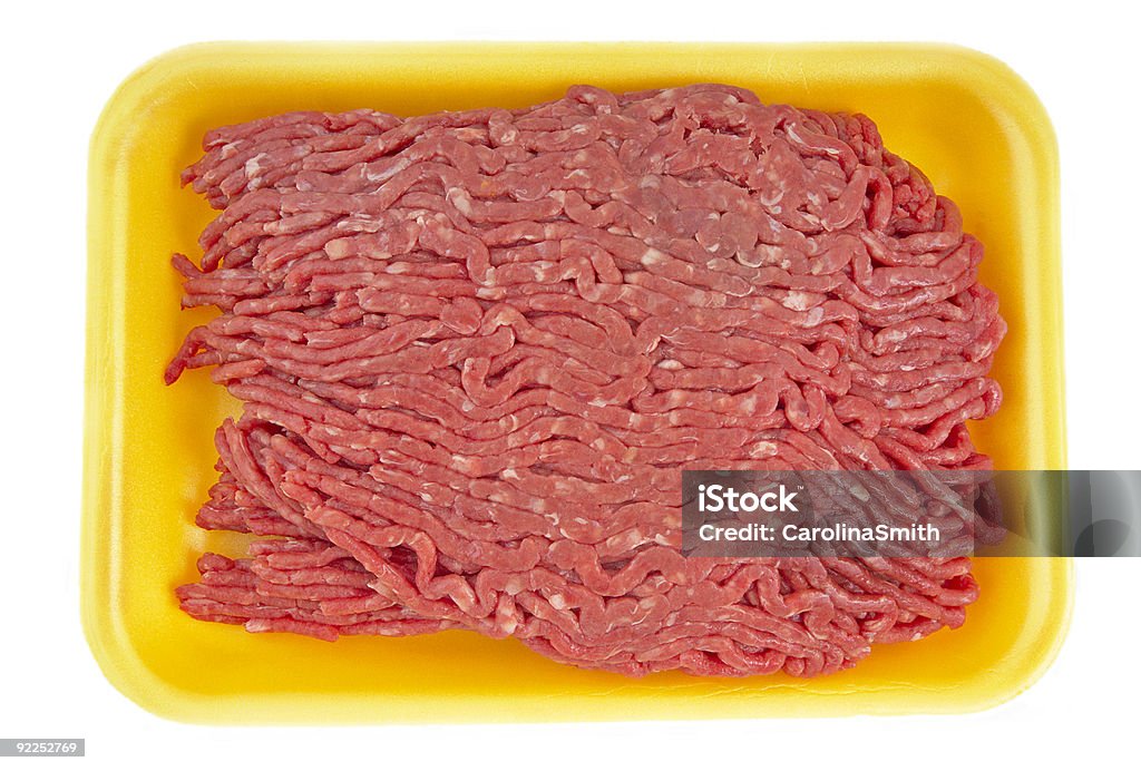 Carne moída em uma bandeja - Foto de stock de Ground Spice royalty-free