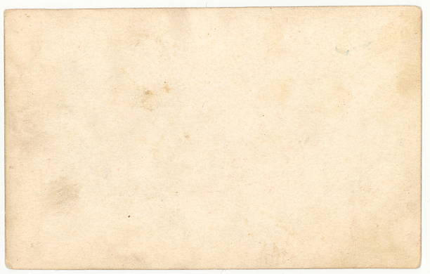 istock An old photo paper with a dark border 92252925
