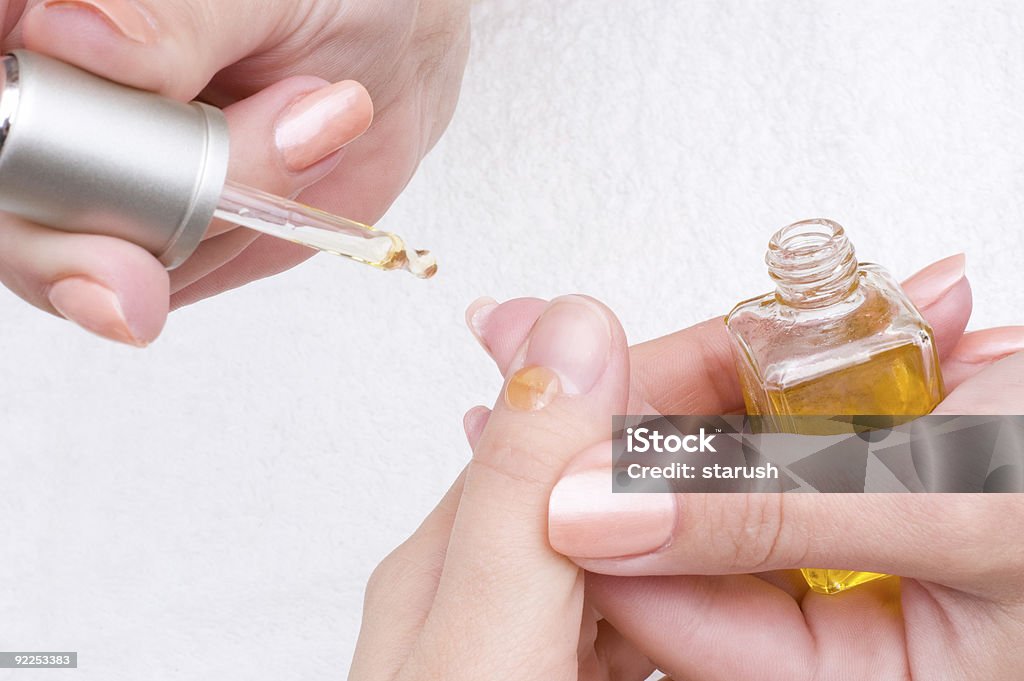 moisturizing and nutrition  Cuticle Stock Photo