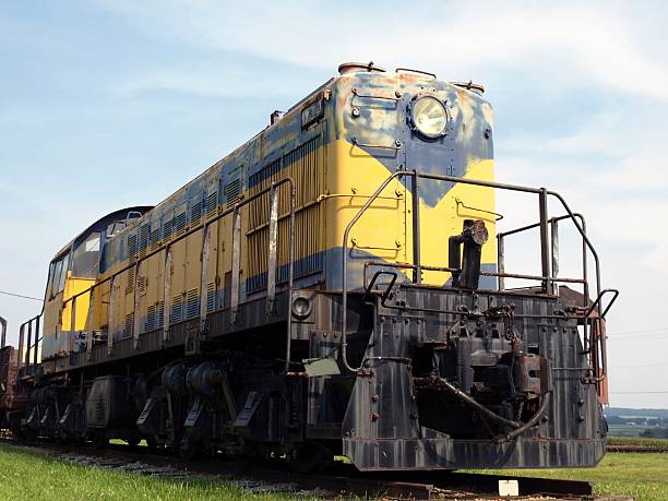 istock Vintage locomotive 92253390