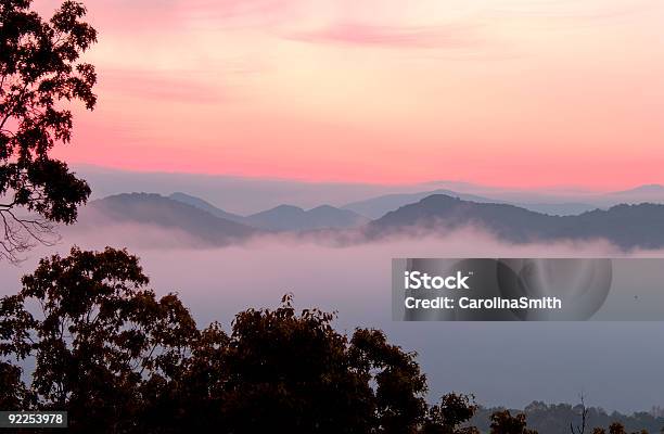 Foto de Foothills Parkway Amanhecer Great Smoky Mountains National Park Tn e mais fotos de stock de Ambiente dramático
