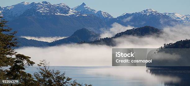 Scena Di Montagna Della Patagonia - Fotografie stock e altre immagini di Acqua - Acqua, Ambientazione esterna, Argentina - America del Sud