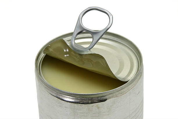 istock Opened can of condensed milk 92255551