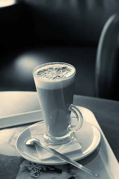 istock coffee latte rendering in abstract yellowish blue color 92256124