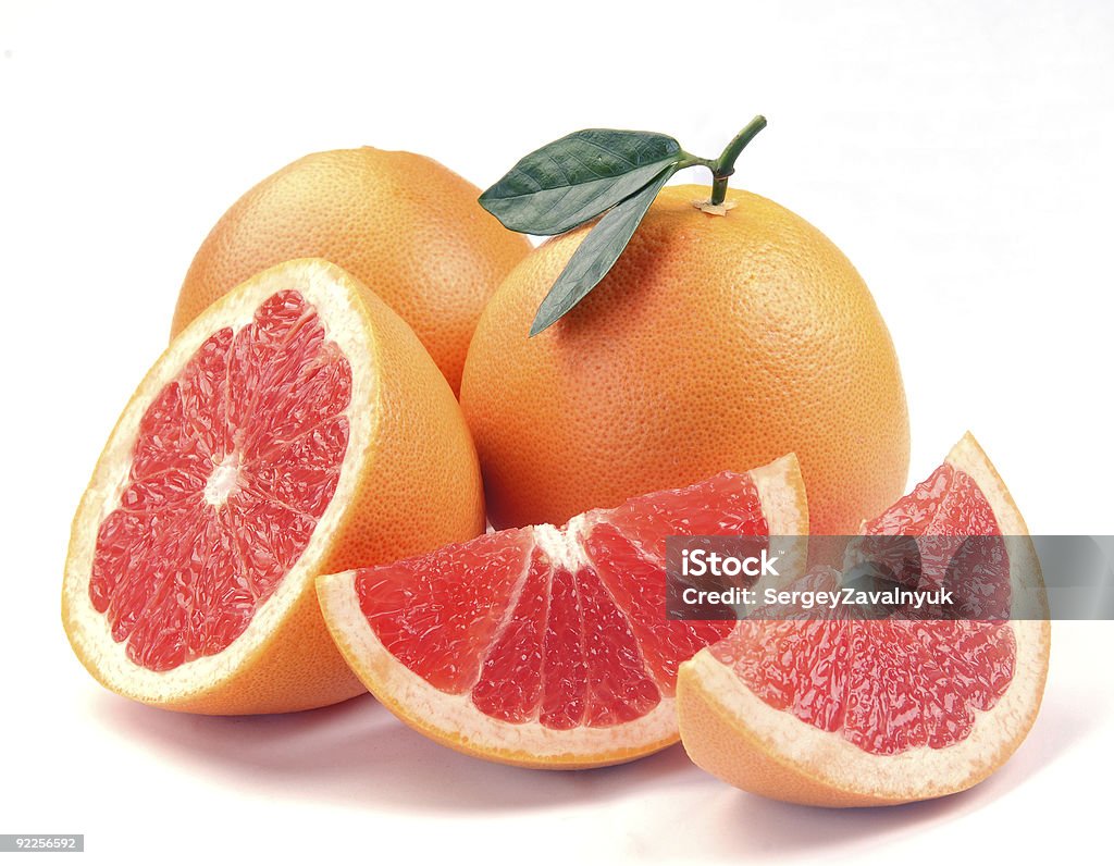 Toranja com segmentos - Foto de stock de Amarelo royalty-free