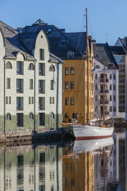 istock Embankment in Alesund downtown 922569844