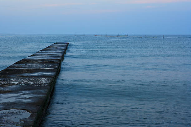 istock Quay in the sea 92257626