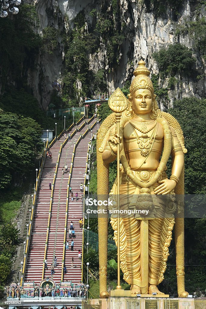 batu caves tourists kuala lumpur malaysia  Architecture Stock Photo