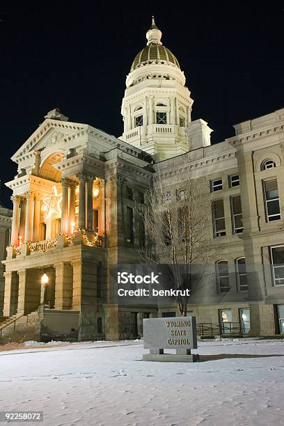 Cheyenne Wyomingstate Capitol Stockfoto und mehr Bilder von Kapitol - Lokales Regierungsgebäude - Kapitol - Lokales Regierungsgebäude, Wyoming, Architektur