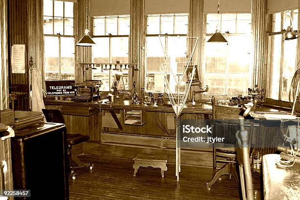 Telegraph Büro Stockfoto und mehr Bilder von Telegramm - Telegramm, Altertümlich, Retrostil