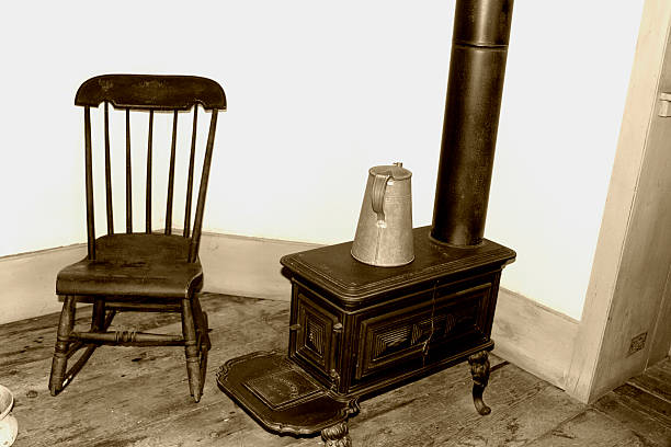 istock Chair and Stove 92258463