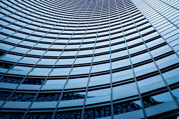 Columbia  Tower - Architectural Texture stock photo