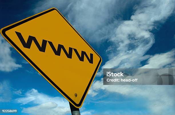 Www Concept Sign Stock Photo - Download Image Now - Blue, Color Image, Computer Message