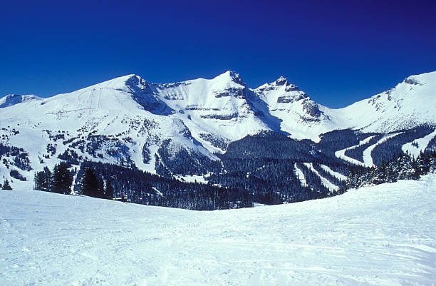 istock alpine ski hill, winter day in mountains 92258716
