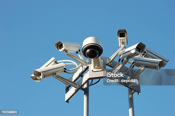 Security On Top Stock Photo - Download Image Now - Camera - Photographic Equipment, Color Image, Discovery