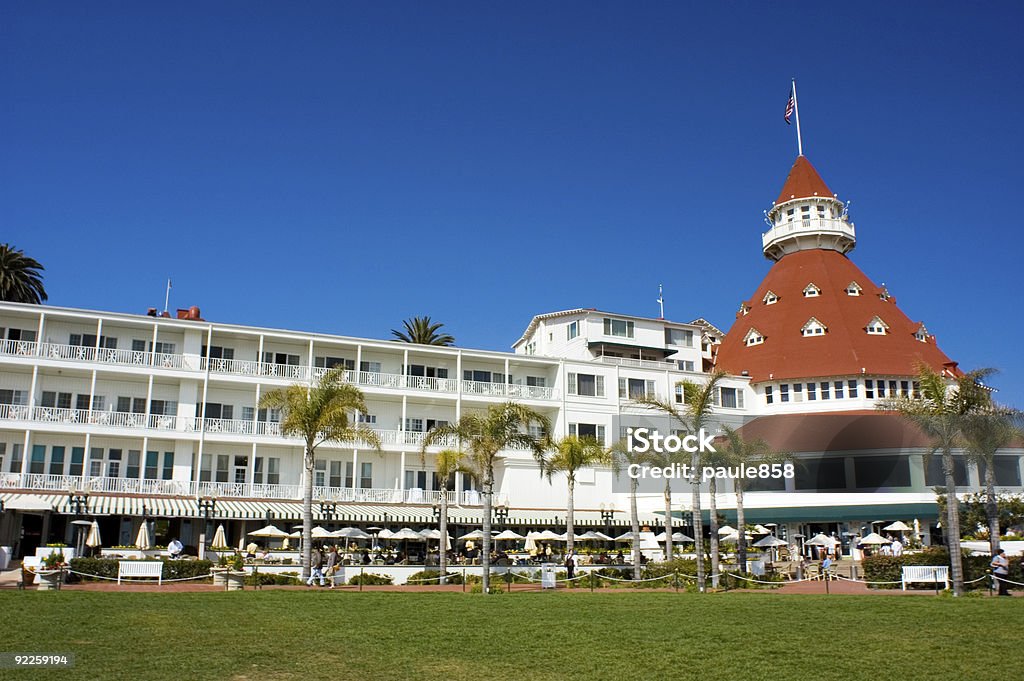 Отель Del Coronado - Стоковые фото Отель роялти-фри