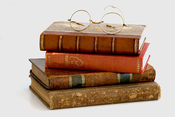 Stack of old books.  old book stock pictures, royalty-free photos & images