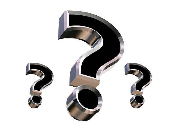 Question Marks stock photo