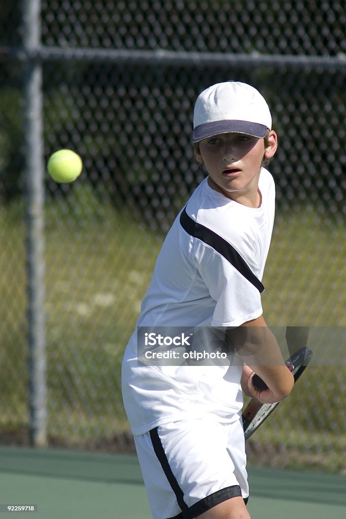 Retorno de tenis - Foto de stock de Adolescente libre de derechos