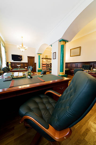 istock Armchair of director 92260420