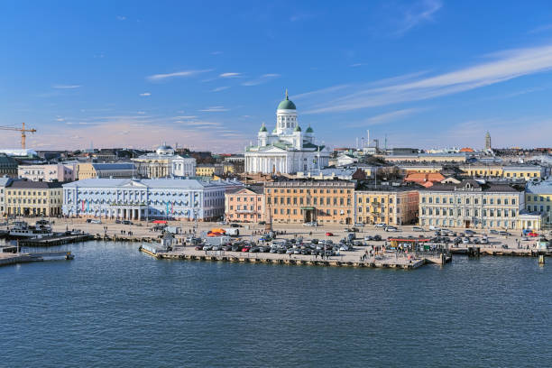 istock Helsinki cityscape with Cathedral, Finland 922607206