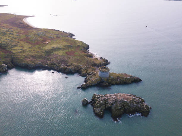 Irelands Eye Island, Howth, Dublin, Ireland.