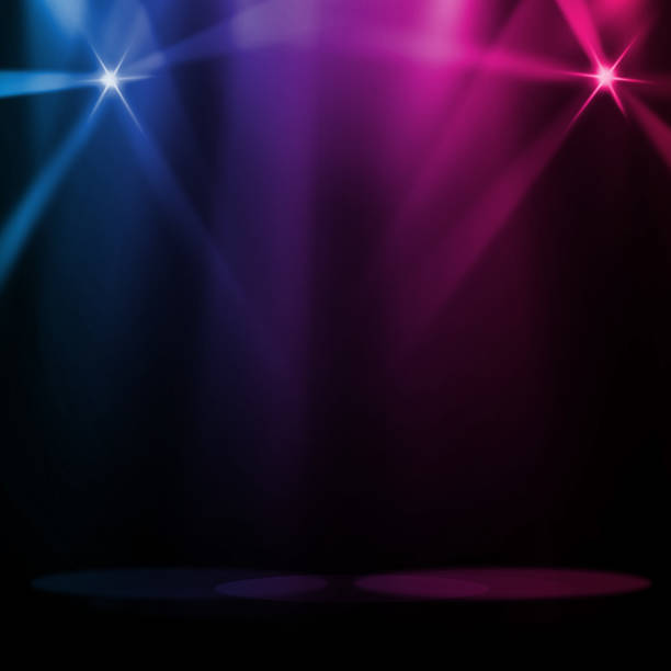 istock The concert on stage background with flood lights 922623592