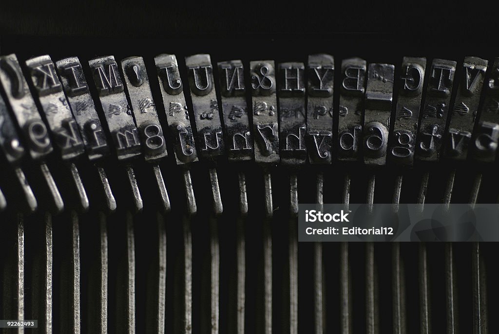 Alte Buchstaben - Lizenzfrei Abwesenheit Stock-Foto