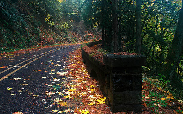 Historic Columbia River National Scenic Byway stock photo