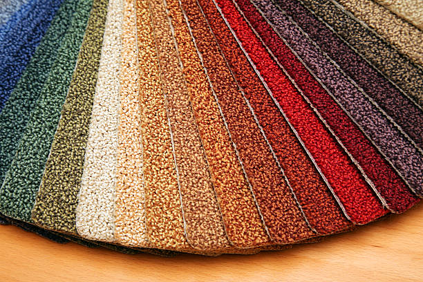 campioni di tappeto - carpet sample foto e immagini stock