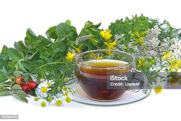 Tea Herbal Stock Photo - Download Image Now - Bunch, Chamomile, Close-up