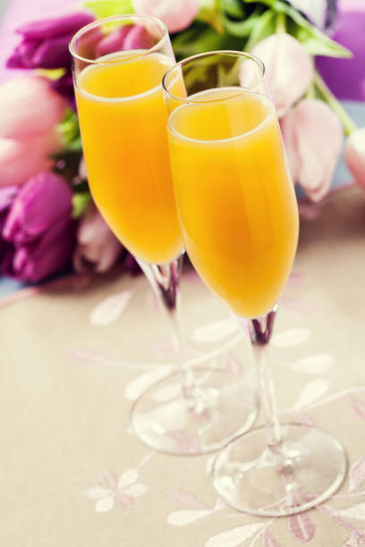 istock Two glasses of mimosa cocktail 922654266