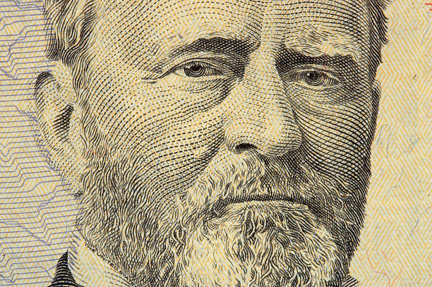 istock president grant face on the fifty dollar bill 92265752