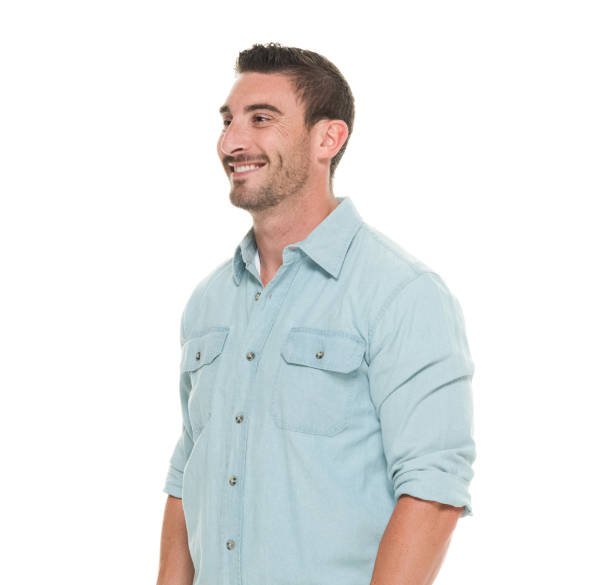 istock Charming man waist up 922659156