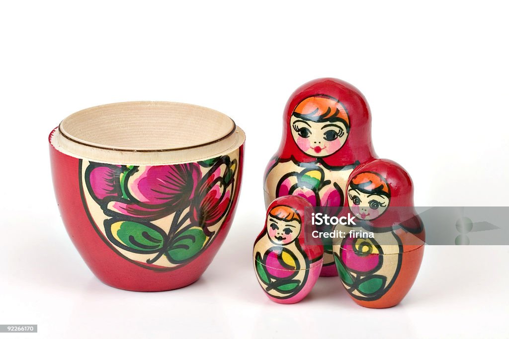 Matreshka - Lizenzfrei Birke Stock-Foto