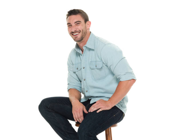 istock Handsome man waist up 922663088