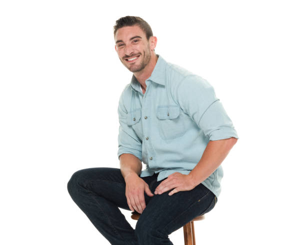 istock Handsome man waist up 922663096