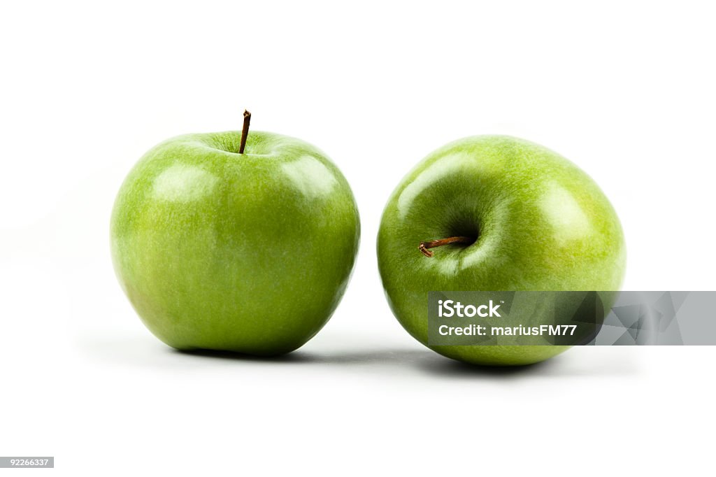 Mela verde - Foto stock royalty-free di Alimentazione sana