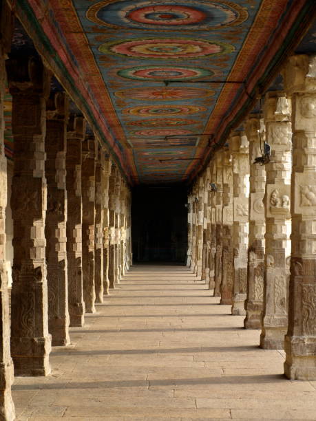 istock Minakshi Sundareshvara temple,Madurai city,India. 92266784