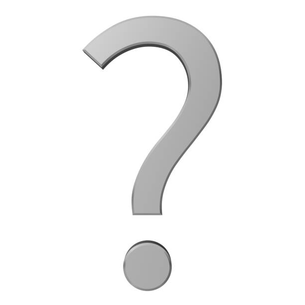 istock question mark 3d silver gray interrogation point punctuation mark ask sign symbol icon isolated on white background 922668228