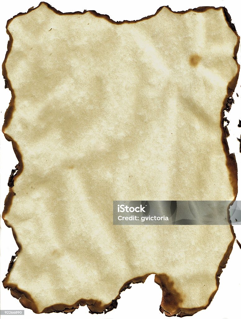 Bordas papel queimado - Foto de stock de Oeste royalty-free