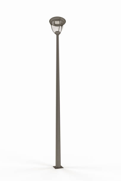 istock 3d model of lighting pole with lamp 922670228