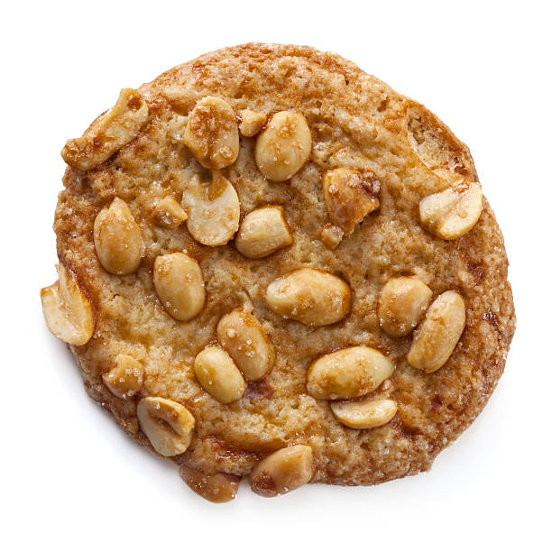 istock Stock Photo of One Peanut Cookie 92267047