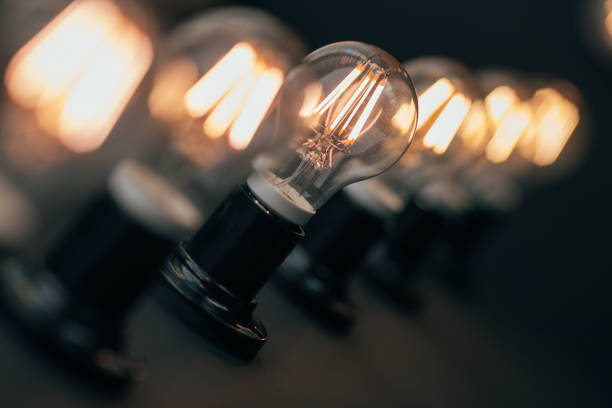 istock Luxury beautiful retro edison light lamp decor 922670578