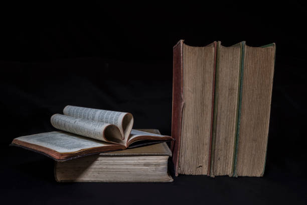 istock Love reading vintage books 922670956