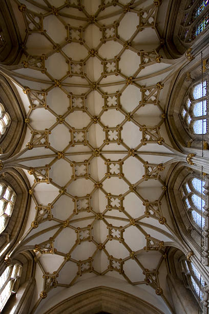 istock Ceiling of Wells Cathedral 92267212