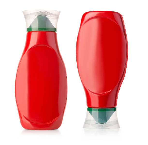 istock Bottle of Ketchup isolated 922676054