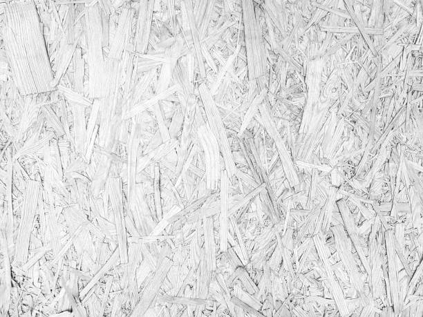 istock White plywood texture and background. Oriented strand board - OSB. 922676496