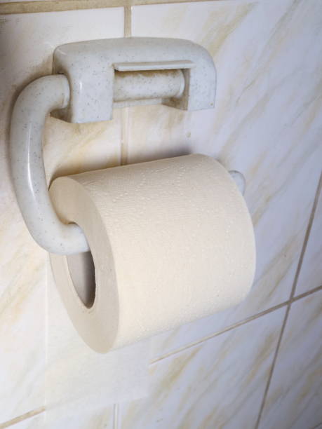 istock toilet paper on the wall 922678538