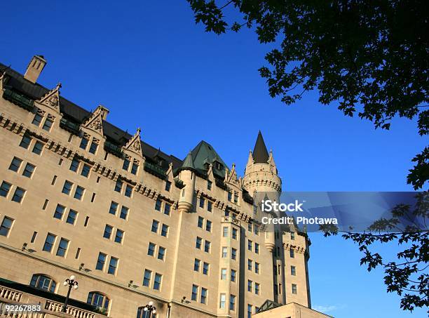 Low Angle Chateau Laurier Stock Photo - Download Image Now - Chateau Laurier, Architecture, Building Exterior